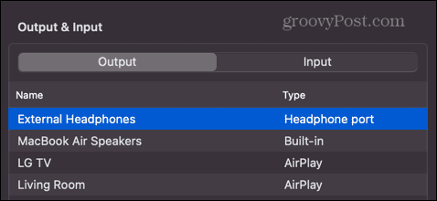 אוזניות חיצוניות של mac