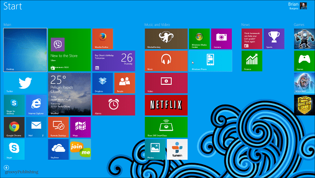טיפ של Windows 8.1: הפוך את רקע שולחן העבודה ואת מסך ההתחלה לאותו דבר