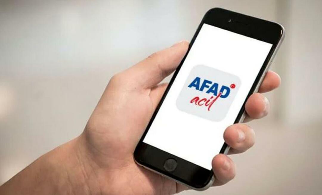 מהי אפליקציית קריאת החירום של AFAD? מה עושה אפליקציית שיחות החירום של AFAD?