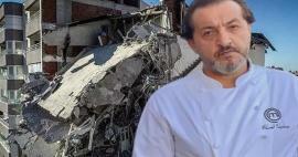 Mehmet Yalçınkaya בישל עבור קורבנות רעידת אדמה! הוא עלה על הקוביות...