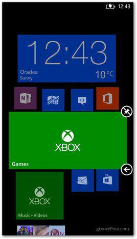 Windows Phone 8 התאמה אישית של אריחים 4