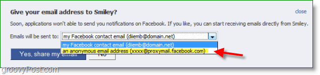 צילום מסך של דואר אלקטרוני בפייסבוק של דואר זבל - פרוקסי אינו הגדרת תקלות ההגנה