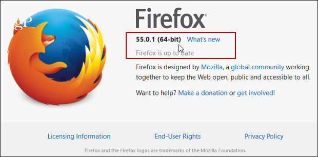 מוזילה מציעה כעת Firefox 64 סיביות כברירת מחדל עבור משתמשי Windows עם 64 סיביות
