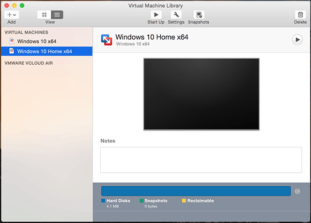 צור Windows 10 VM בהתאמה אישית על מק עם VMware Fusion 8