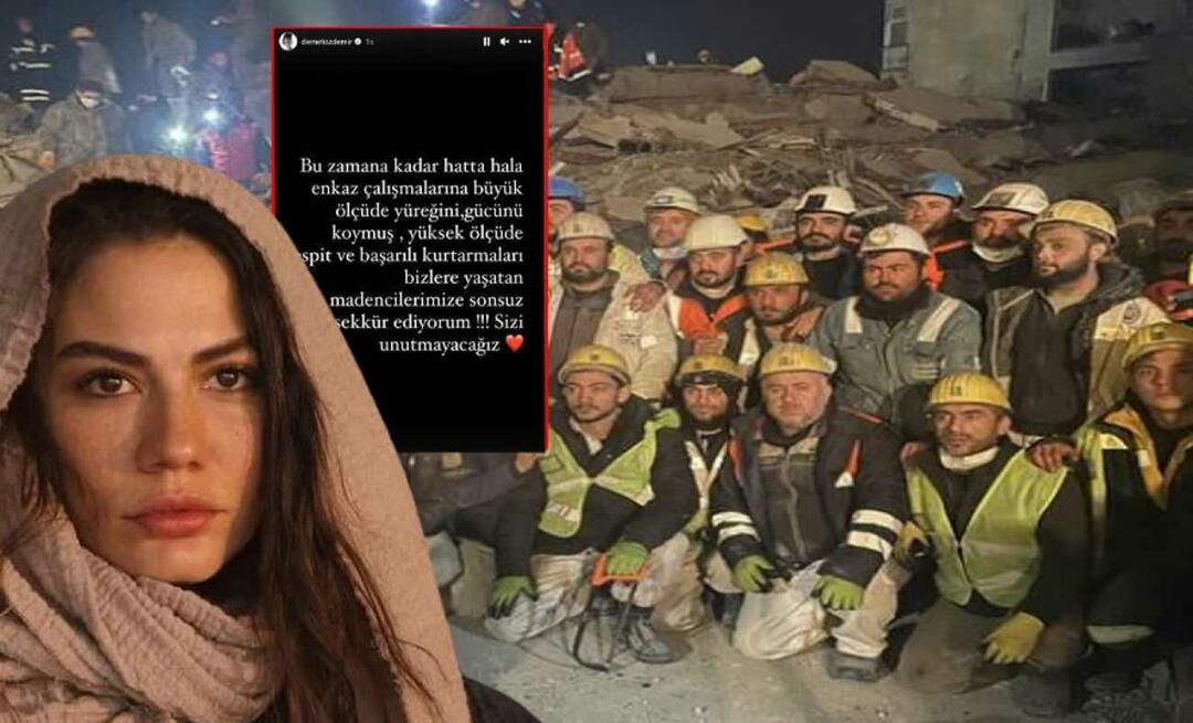 דמט אוזדמיר הודה לעובדי המכרה שעבדו למען רעידת האדמה! "לא נשכח אותך"