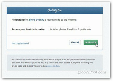wetransfer instagram לאפשר גישה