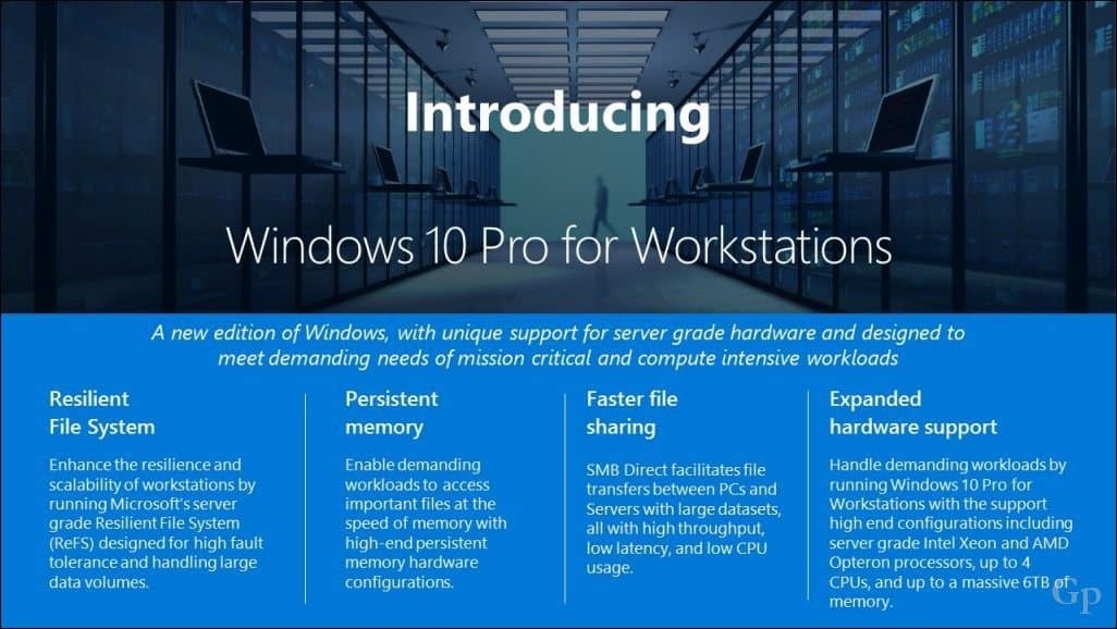 מיקרוסופט מציגה את Windows 10 Pro החדש למהדורת תחנת העבודה