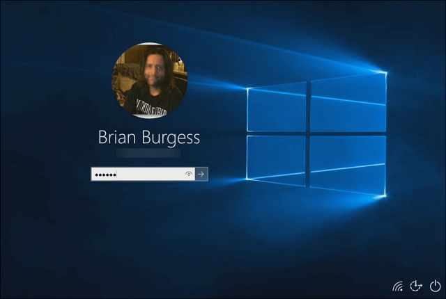 הסתר את שמך, תמונה ודוא"ל ממסך הכניסה של Windows 10