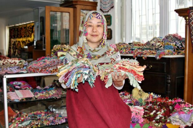 אוסף של אישה יפנית של טורקיה