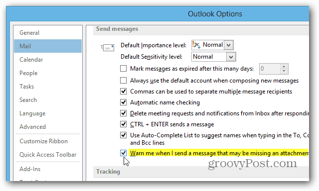 טיפ של Outlook 2013: לעולם אל תשכח לשלוח קבצים מצורפים