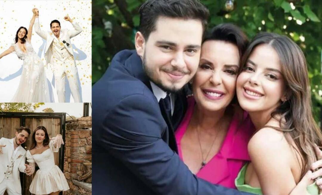 יום שמח של Perihan Savaş! סאבאס זאפר התחתן עם מליס קטנצ'י ביום הולדתו