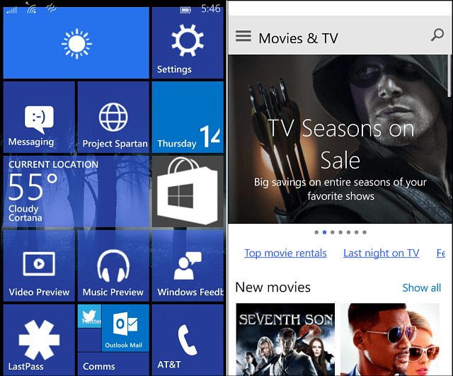 Windows 10 לטלפונים בנה סיור חזותי 10080