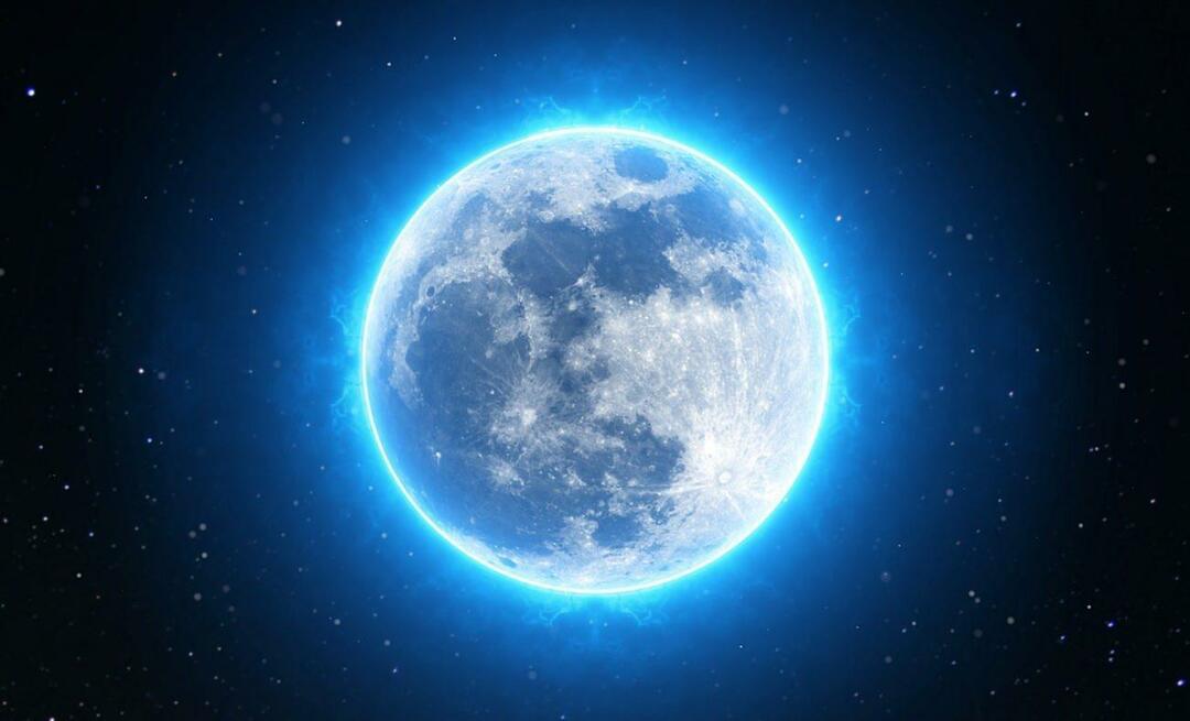 מהו ירח כחול? מתי יתרחש הירח הכחול? האם יראה את זה מטורקיה? 