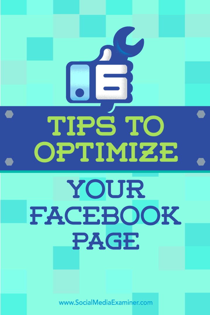 טיפים לשש דרכים ליצור נוכחות מלאה יותר עם דף הפייסבוק שלך.