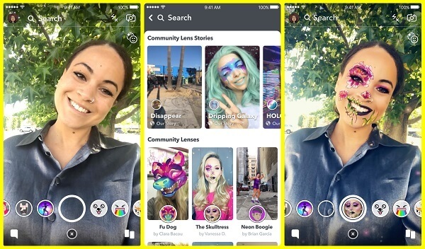 Snapchat יפרוש את Lens Explorer, דרך קלה יותר לגלות ולפתוח אלפי עדשות שנבנו על ידי Snapchatters ברחבי העולם.