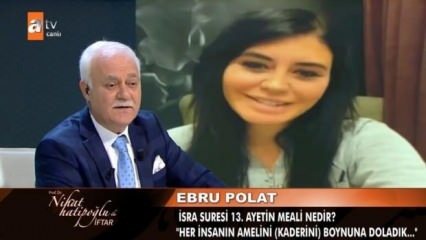 Ebru Polat התחבר לתוכנית של ניהאט חיפולו