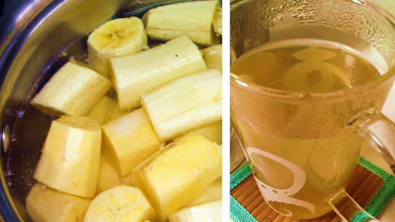 תה בננה מכיל רמות גבוהות של אשלגן