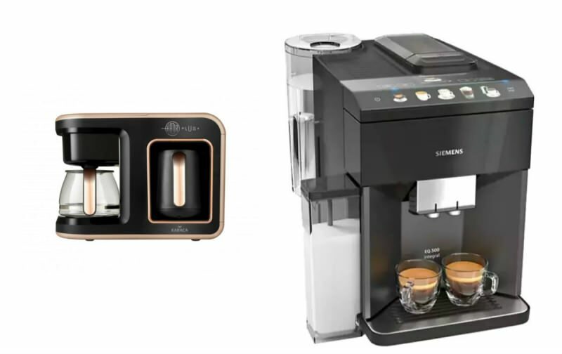 דגמי מכונות קפה עם מספר פונקציות