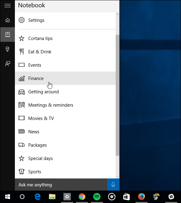 כיצד לנהל כרטיסי מידע של Cortana ב- Windows 10