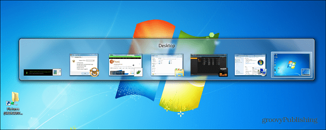 מתג אפליקציות של Windows 7