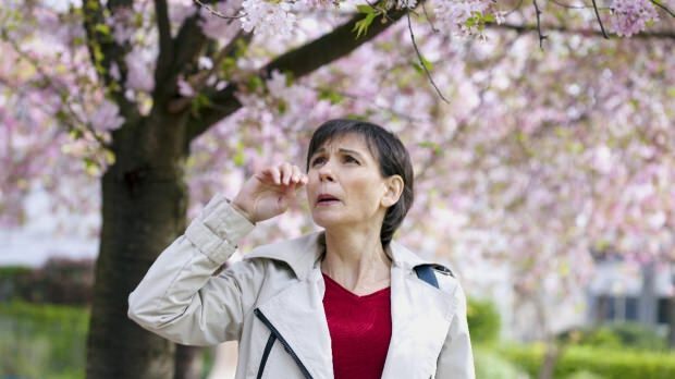 תסמיני אלרגיה באביב