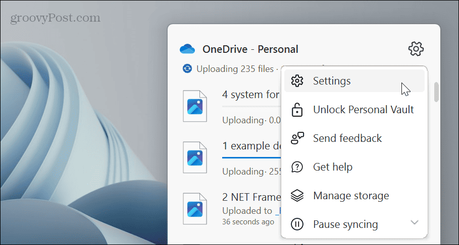 זיכרונות מ-OneDrive