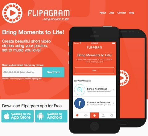 אפליקציית flipagram
