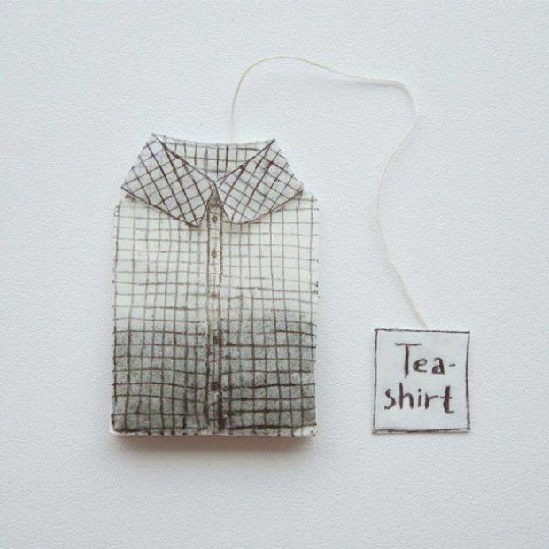 שקיות תה מחולצות