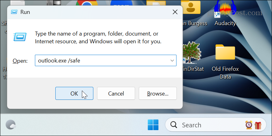 Outlook לא נפתח ב-Windows