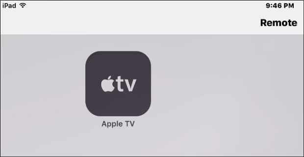 אפליקציית Apple TV Remote