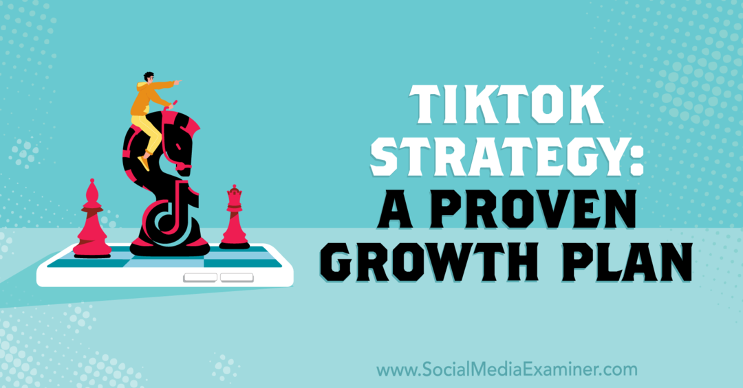 אסטרטגיית TikTok: תוכנית צמיחה מוכחת הכוללת תובנות של ג'קסון זקריה בפודקאסט השיווק של מדיה חברתית.