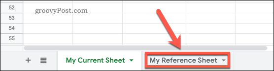 בחר google sheet