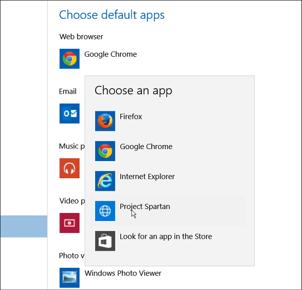 טיפ של Windows 10: הפוך את Project Spartan לדפדפן ברירת המחדל