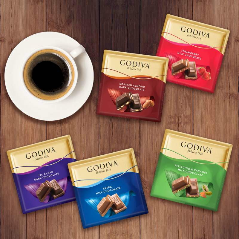 "שוקולדים מרובעים" חדשים של גודיבה