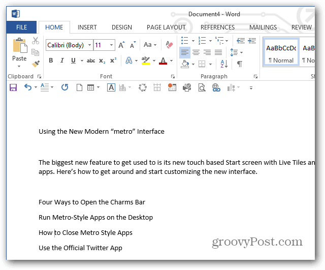 הפוך את Microsoft Word להדביק תמיד בטקסט רגיל
