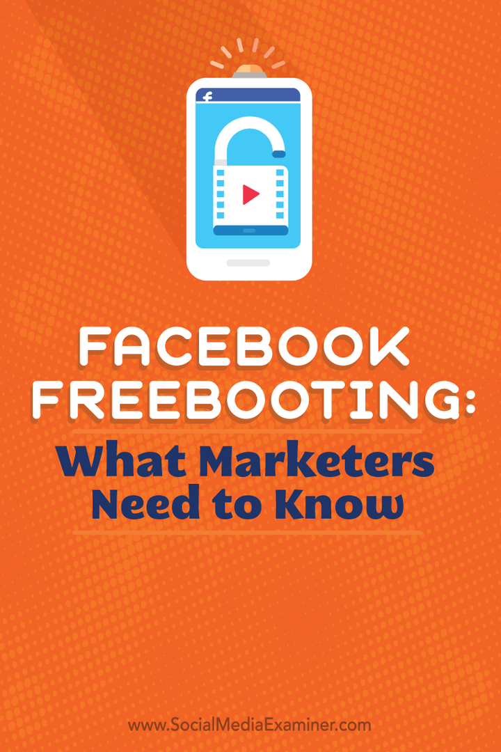 עלייה חופשית בפייסבוק: מה משווקים צריכים לדעת: בוחן מדיה חברתית