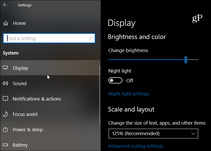 תצוגת עיצוב שוטפת של Windows 10