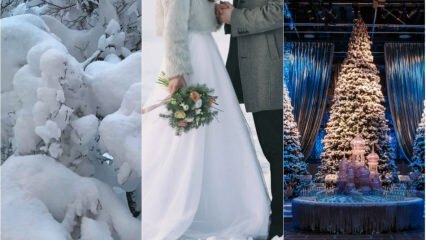 קישוטי חתונה בחורף 2018-19