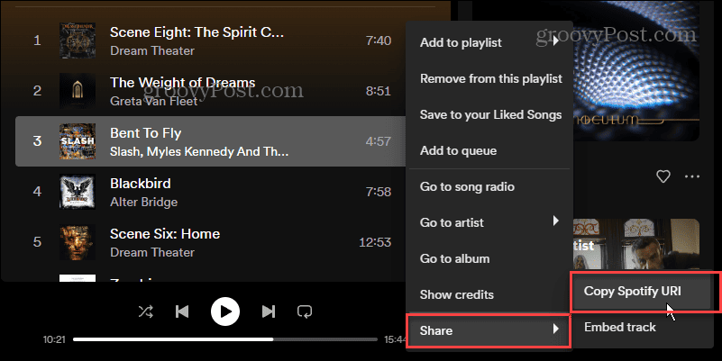 צור וסרוק קודי Spotify