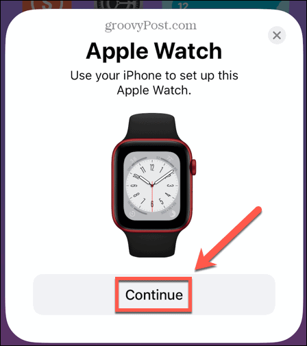 Apple Watch המשך בהתאמה