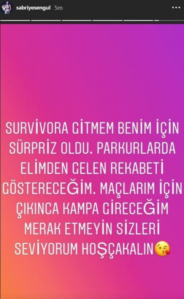 Sabriye Şengül שוב ב הישרדות!