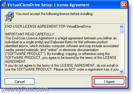 התקן תמונת ISO ב-Windows Vista