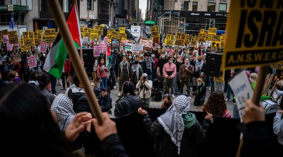 שביתת פלסטין בניו יורק