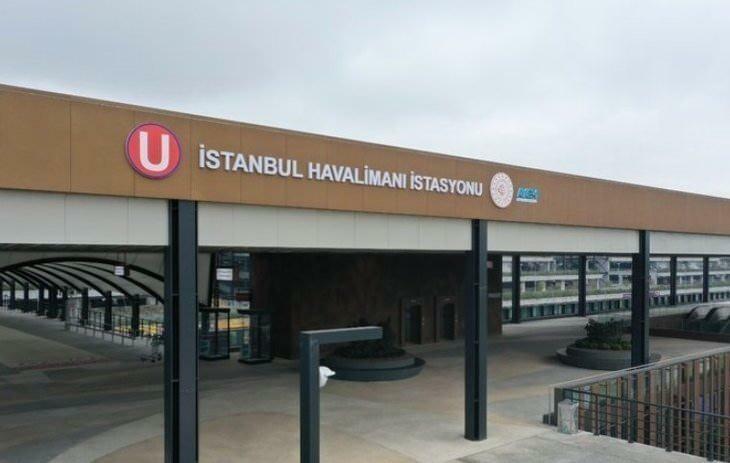 סצנות מקו המטרו של נמל התעופה קגיטהאן-איסטנבול