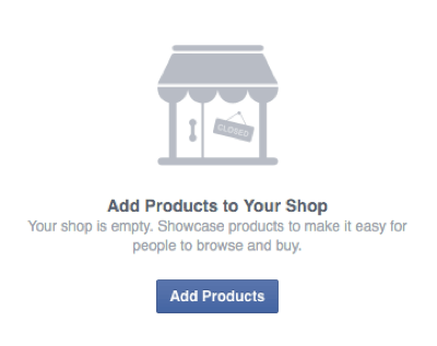 להוסיף מוצרים לחנות בפייסבוק