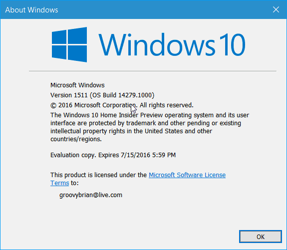 Windows 10 Redstone Build 14279 שוחרר למבני פנים, הנה מה חדש