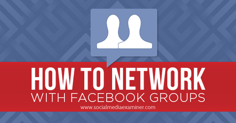 רשת עם קבוצות פייסבוק