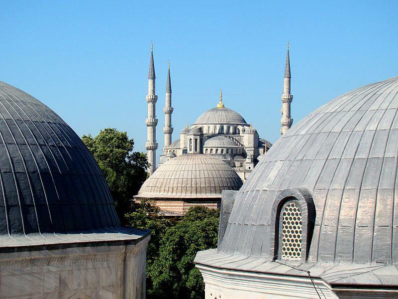 מאפיינים אדריכליים של המסגד הכחול 