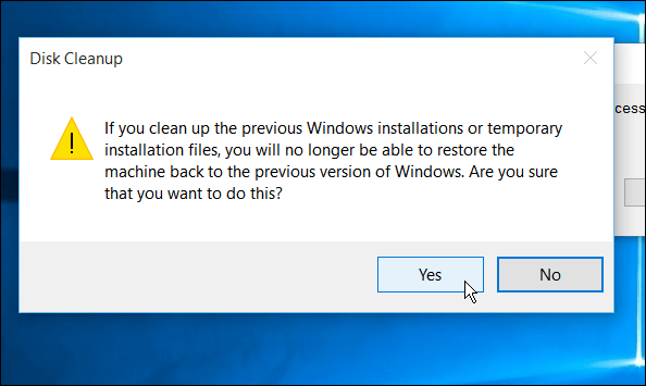 פרסם שדרוג של Windows 10: קבל בחזרה את שטח הכונן שלך