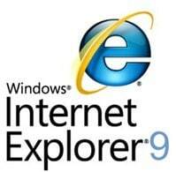 לוגו של Internet Explorer 9